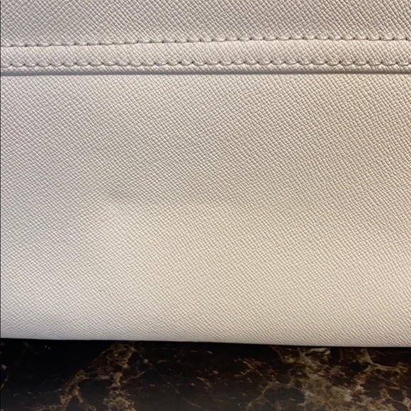L CREDI White Leather Clutch - Picture 3 of 6